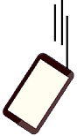 アウトドア中にスマホを落として画面が割れるトラブル